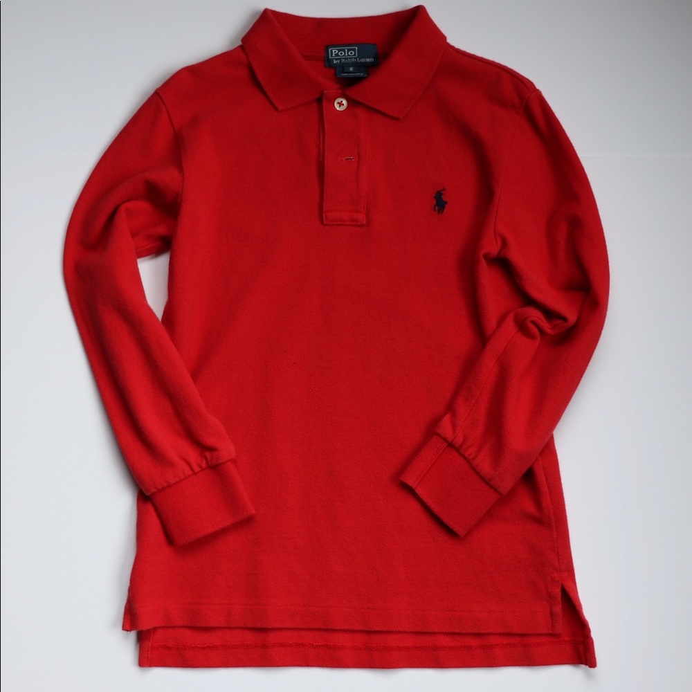 Long Sleeve Polo by Ralph Lauren!